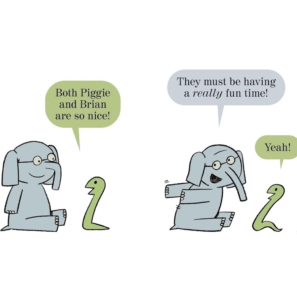 Elephant and Piggie Book: My New Friend Is So Fun! By Mo Willems - Picture 3 of 5